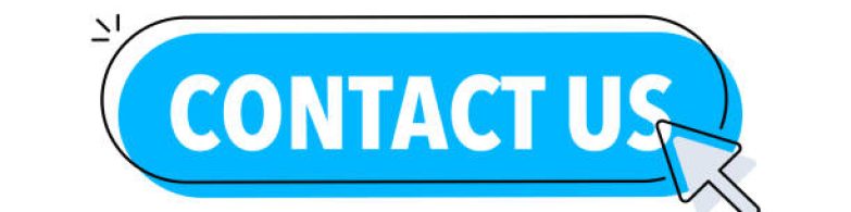 contact us button with cursor. pointer click. vector web button